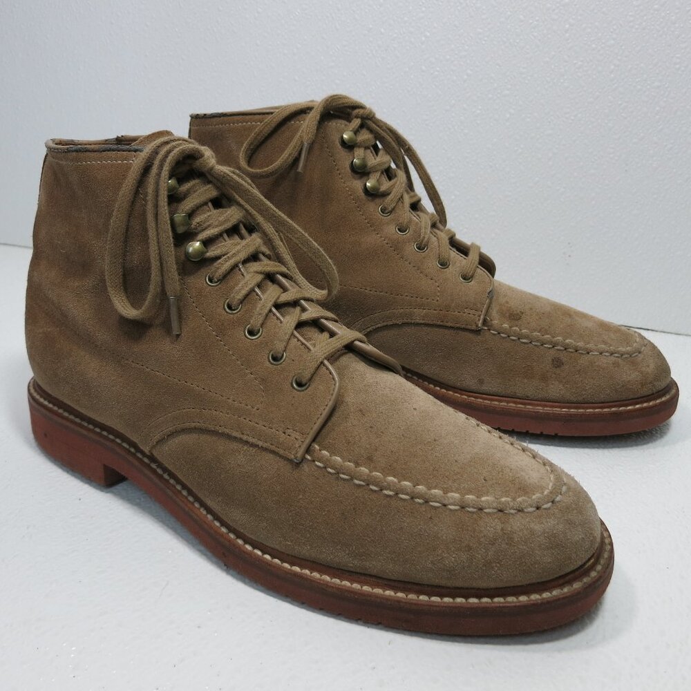 J. Crew Suede Leather Chukka Boots Adam Derrick Men's Footwear Boot Shoes Sz 10 - Picture 4 of 11